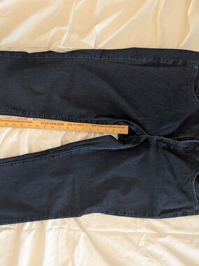 NYDJ Marilyn Straight Jeans Plus Size 18W Cool Embrace Lift Tuck Indigo